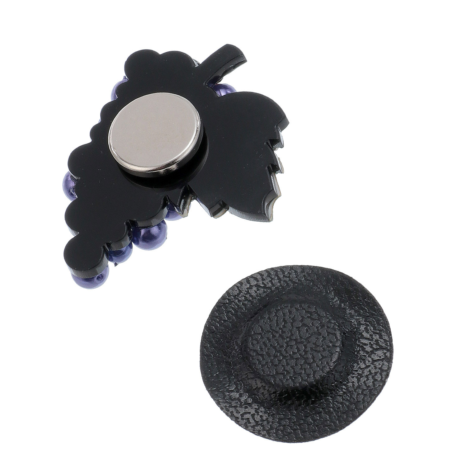 ぶどうマグネットブローチ - 画像2