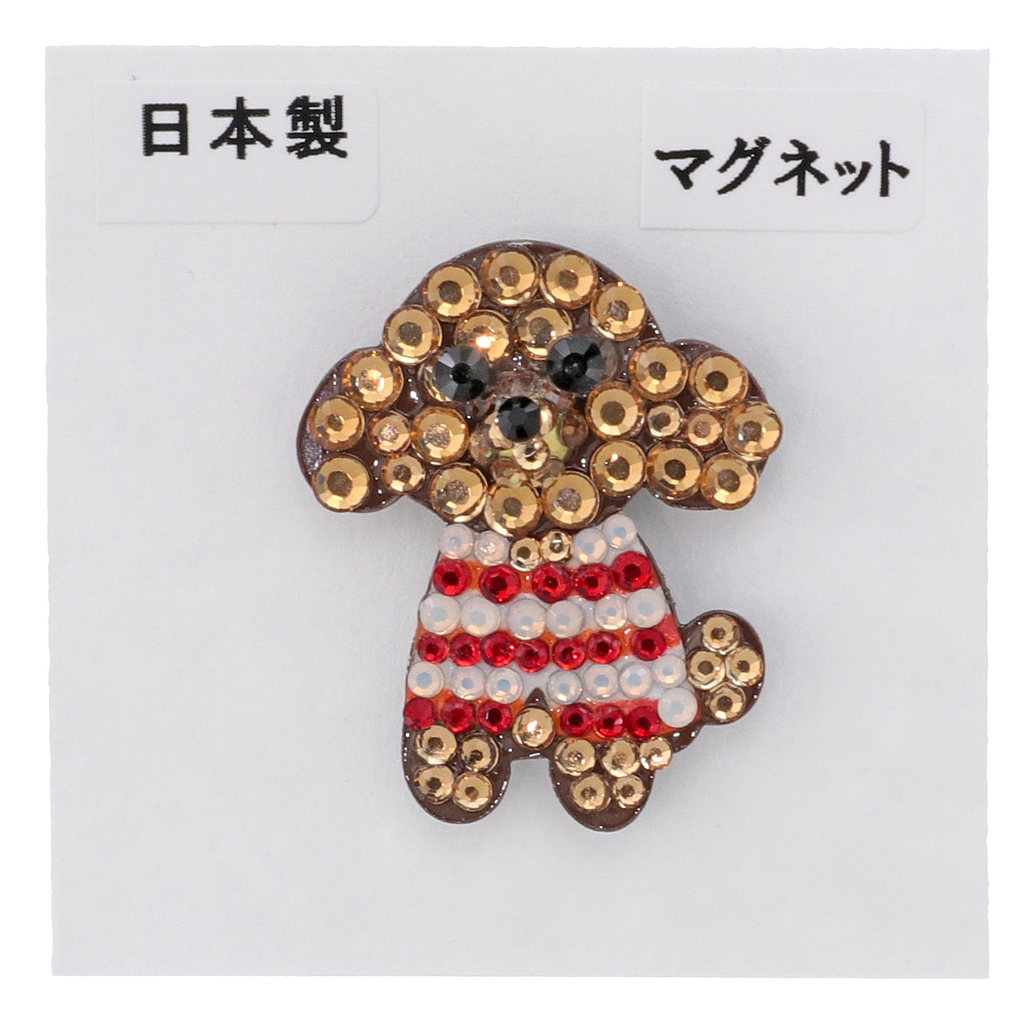 トイプードルマグネットブローチ ミニ