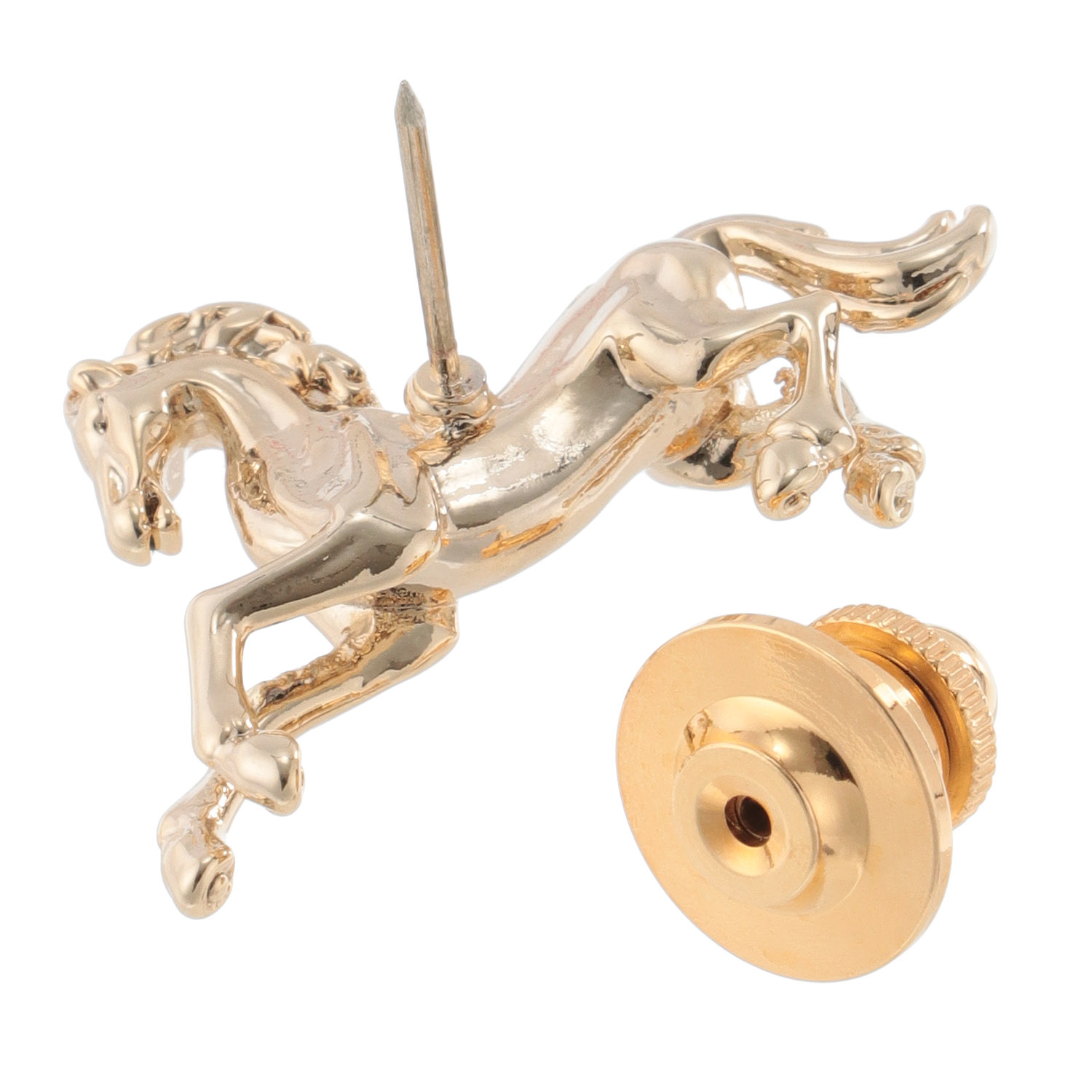 馬ピンブローチ - 画像4