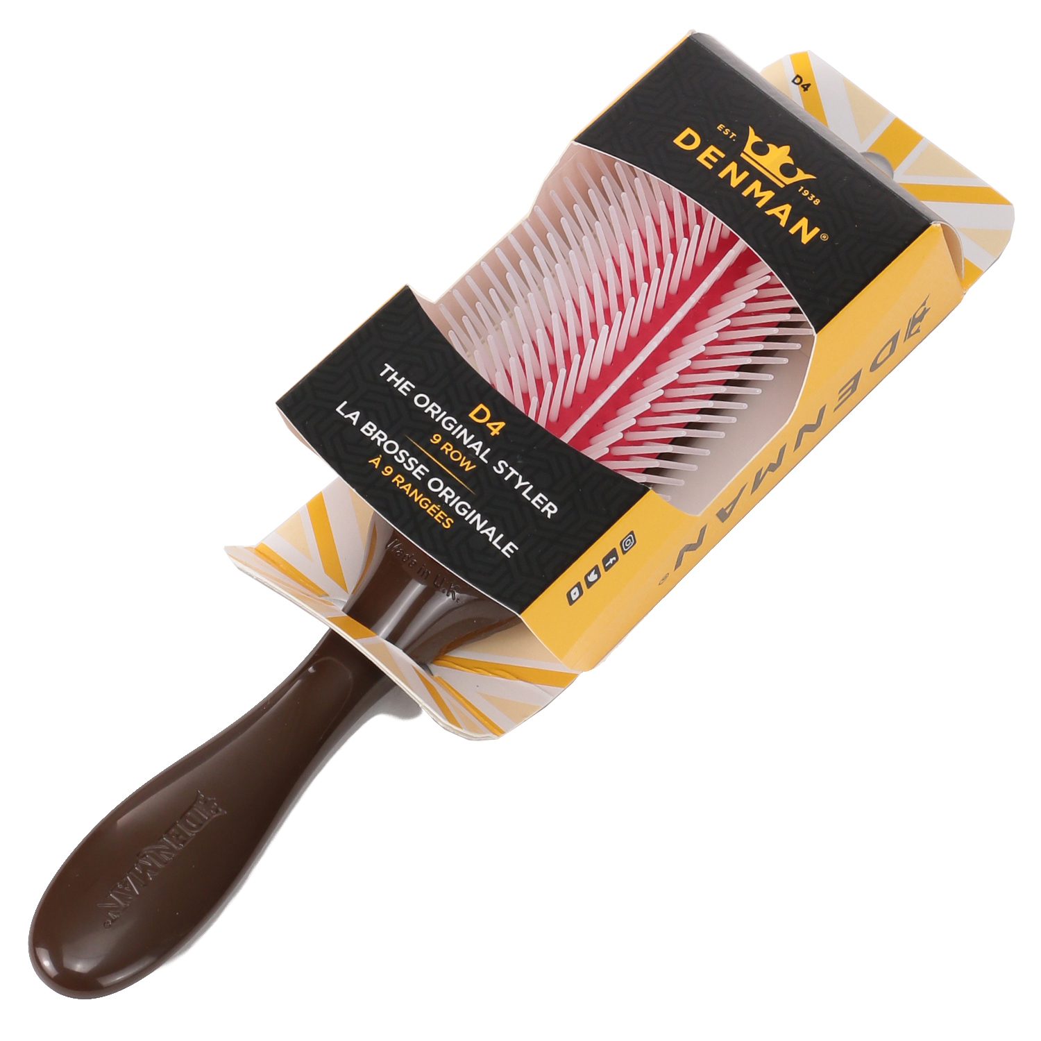 【パッケージ変更あり】デンマンブラシ 9行