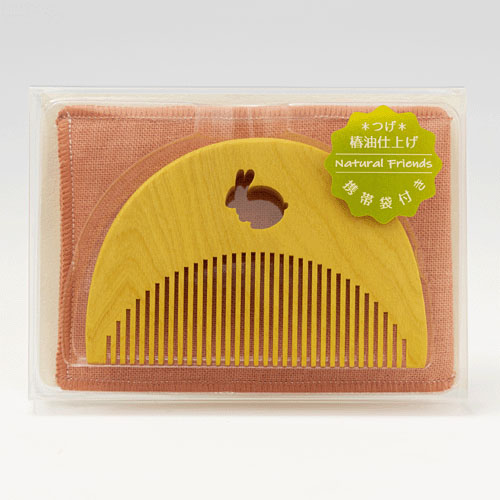 Natural Friends つげのくし うさぎ