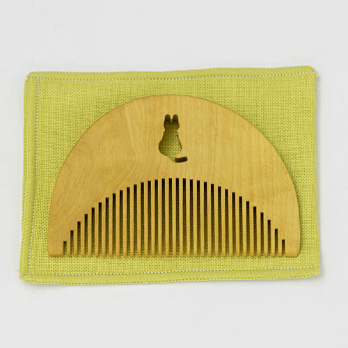 Natural Friends つげのくし ねこ - 画像3