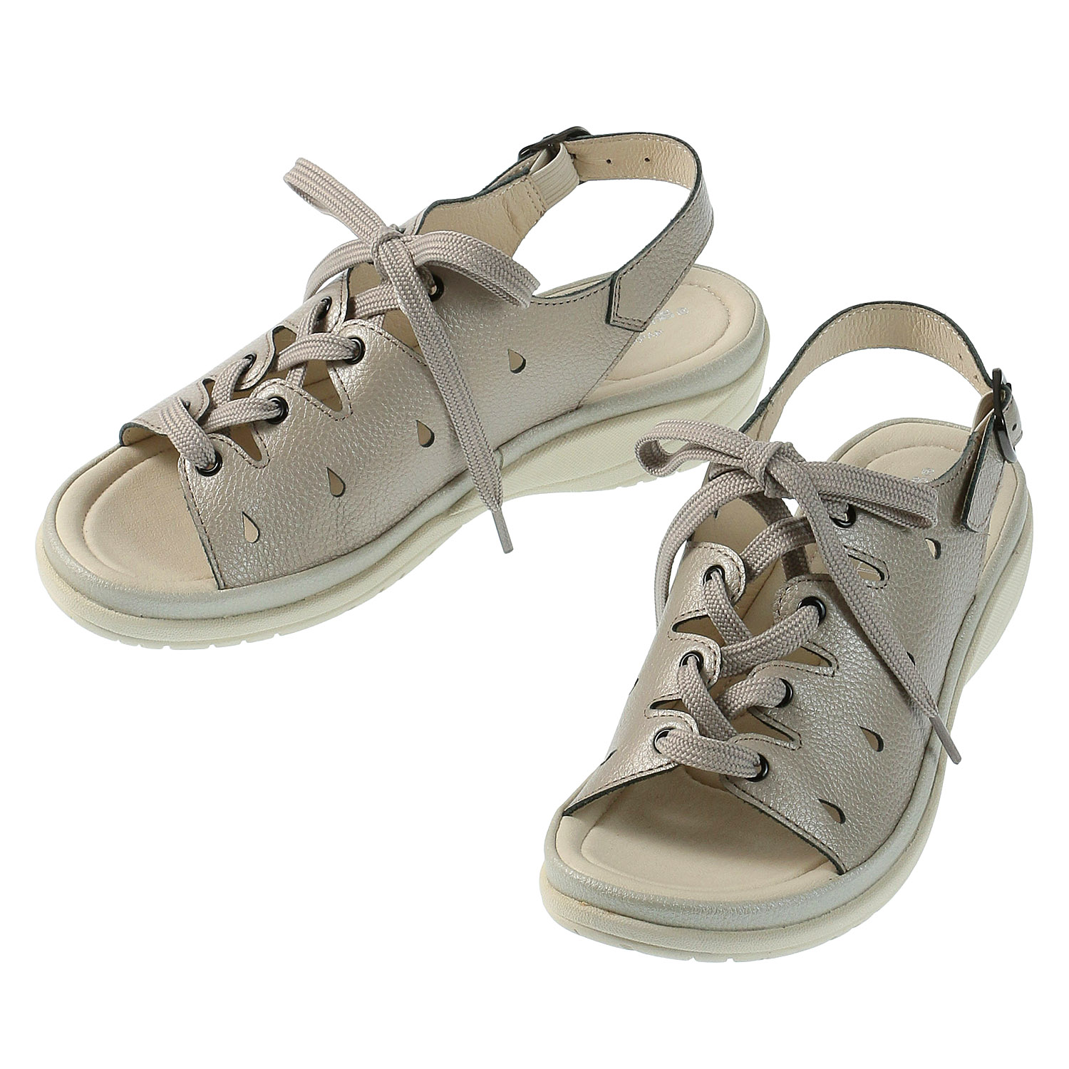 Dona Miss レースアップサンダル52－186－32 - 画像2