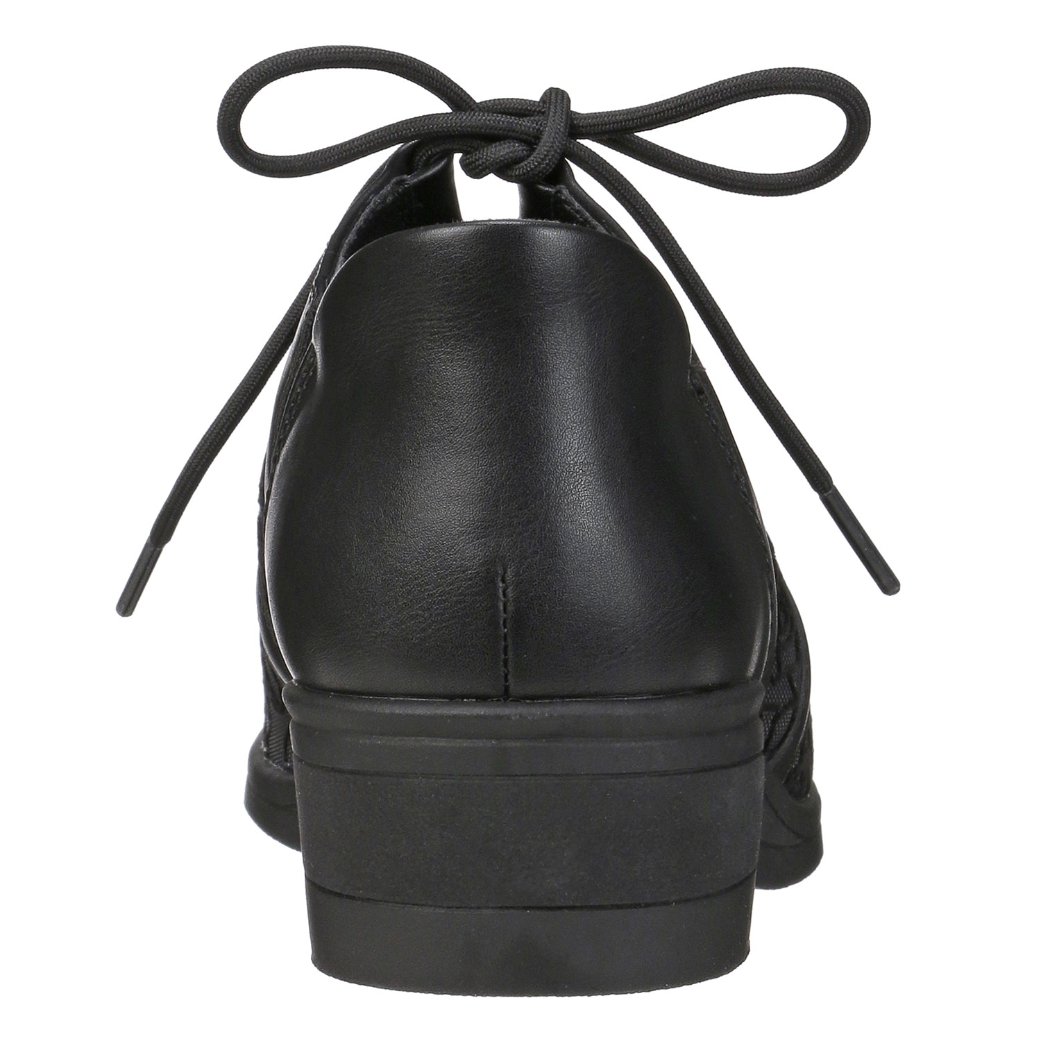 【するっと脱ぎ履きサンダル】 SOFT STEP チュールレースアップサンダルSSP3802 - 画像4