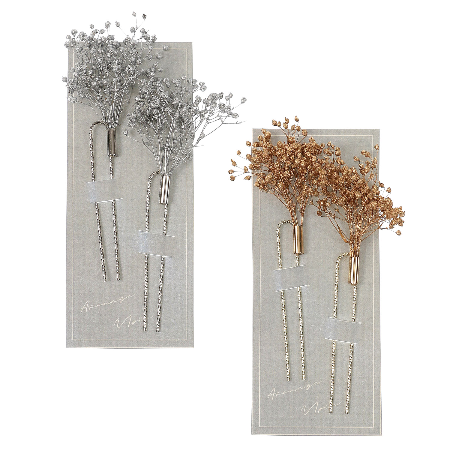 ドライフラワーUピン2本セット