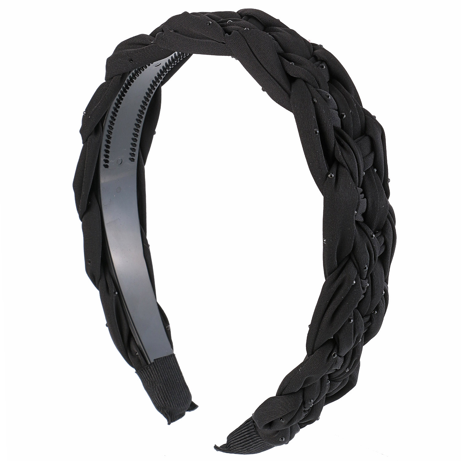 編み込みカチューシャ