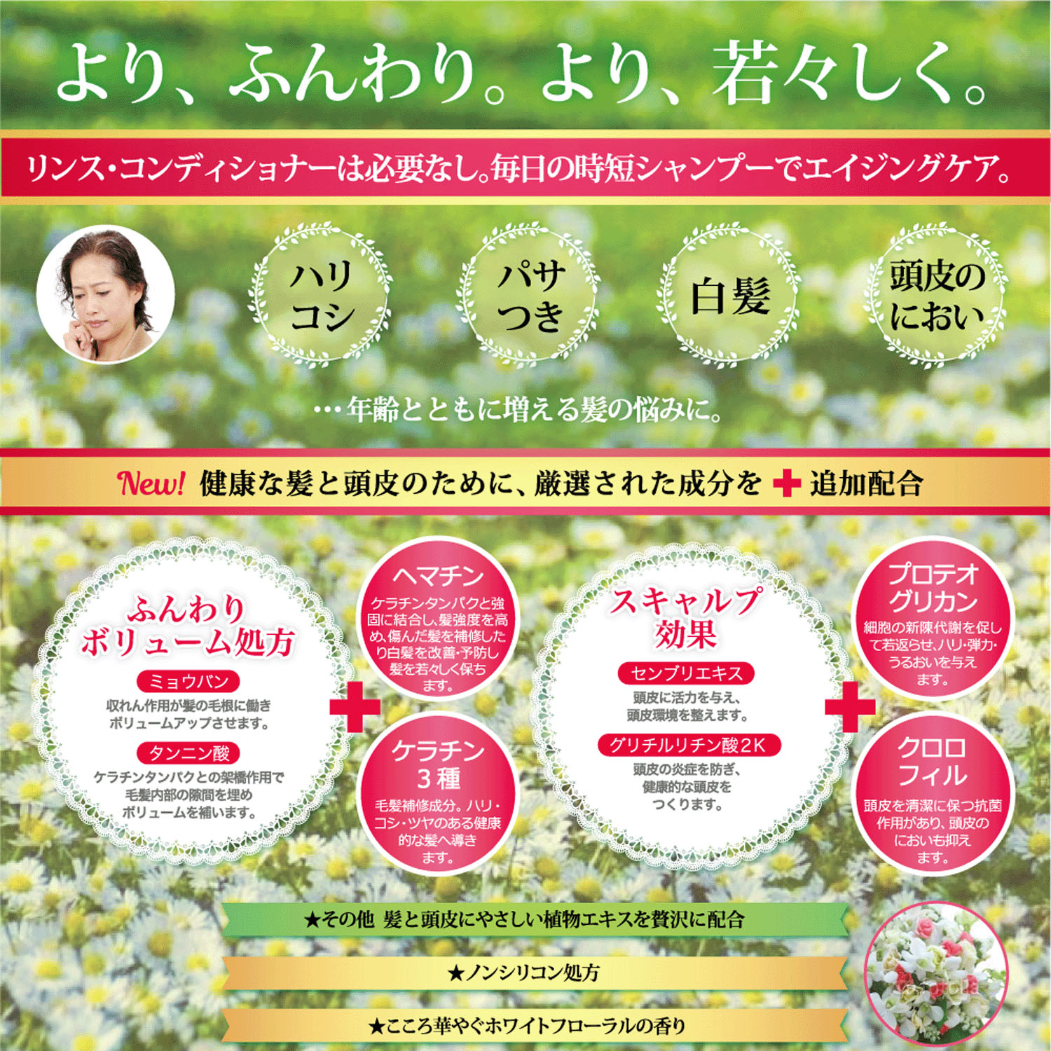 ウアオ ザ・ボリューム オールインワンシャンプー プレミアム - 画像3