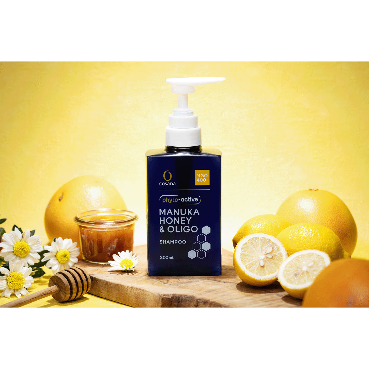 マヌカハニーシャンプー シトラス＆フローラルの香り