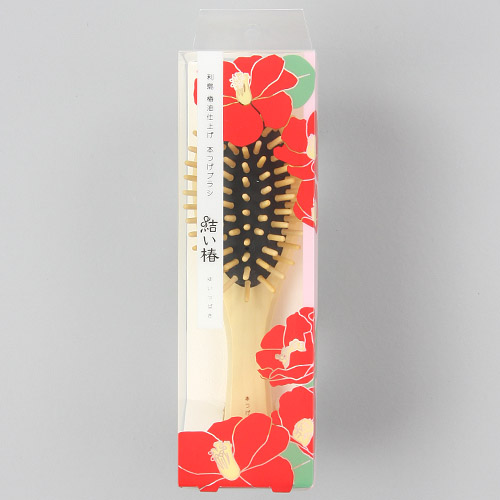 結い椿 本つげブラシ Lサイズ