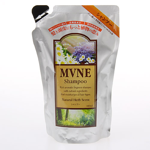 MVNE シャンプー ナチュラルハーブの香り つめかえ用
