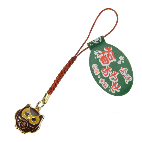 ☆福あわせ根付 フクロウ