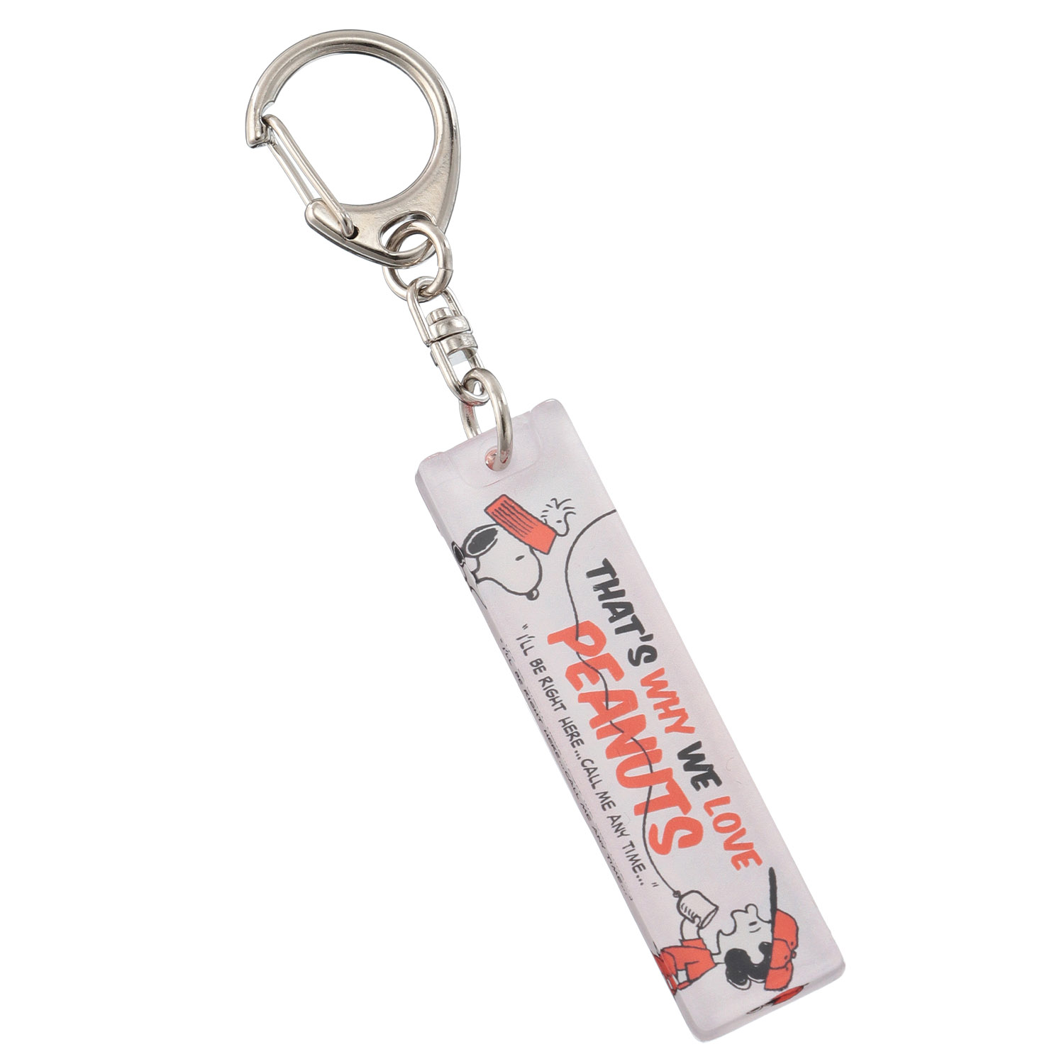 ピーナッツアクリルスティックキーホルダー - 画像2