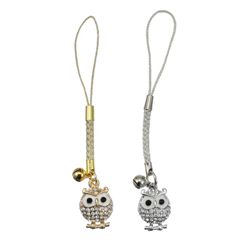 まるまる夫婦梟 根付