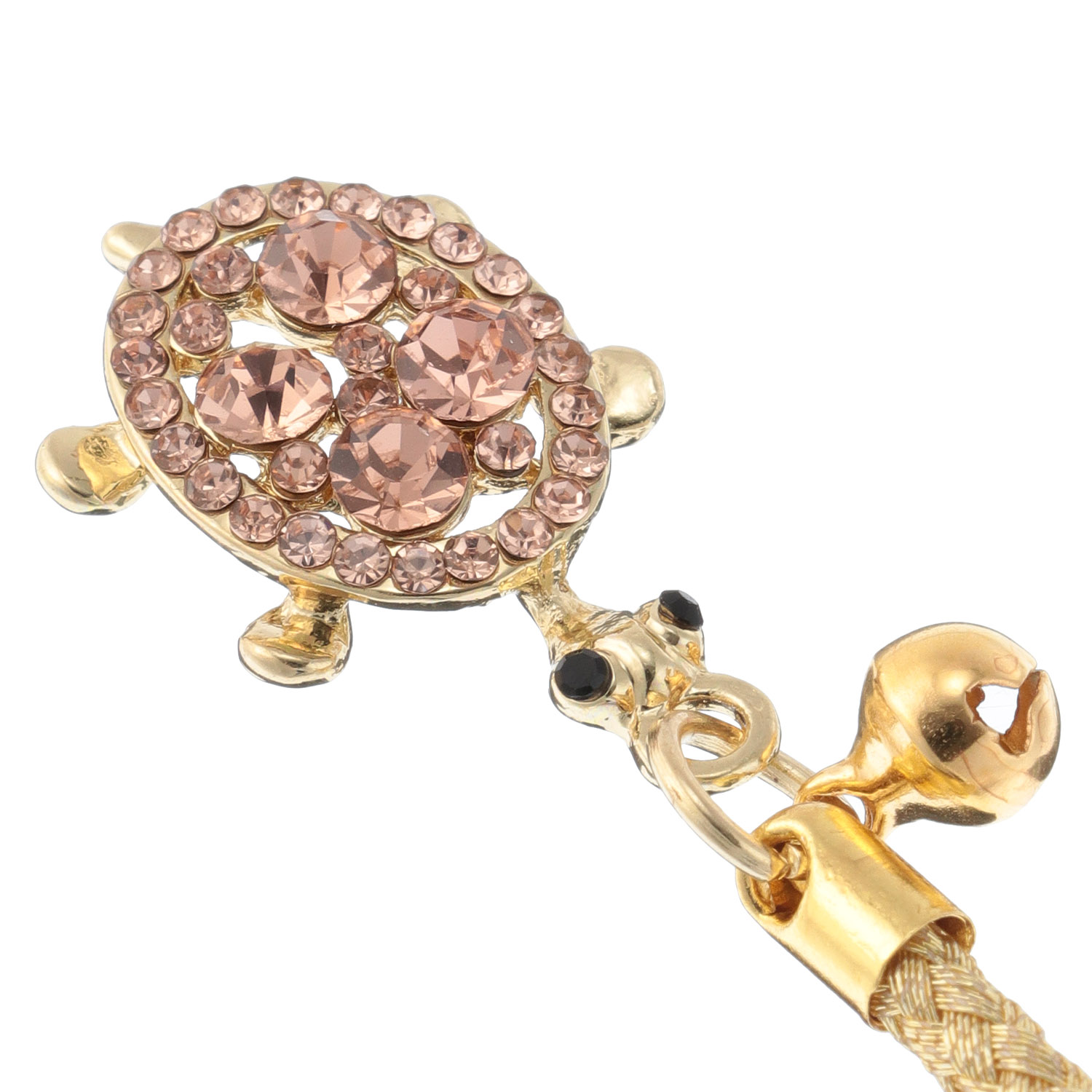 金の鶴亀長寿根付 - 画像2