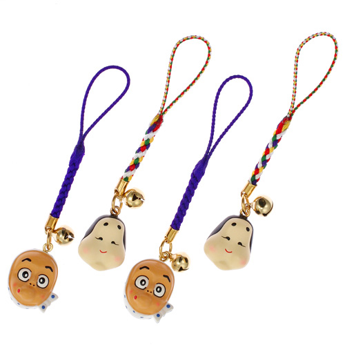 オカメ・ヒョットコ根付