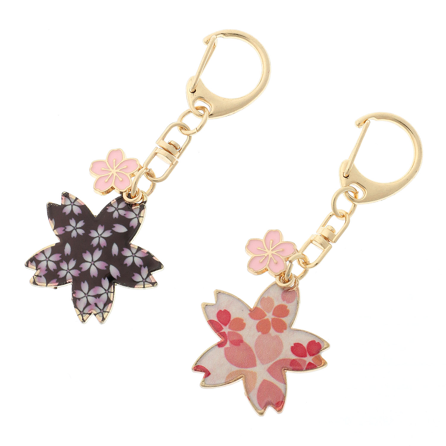 キャスト桜パーツ付きキーホルダー アソート - 画像3