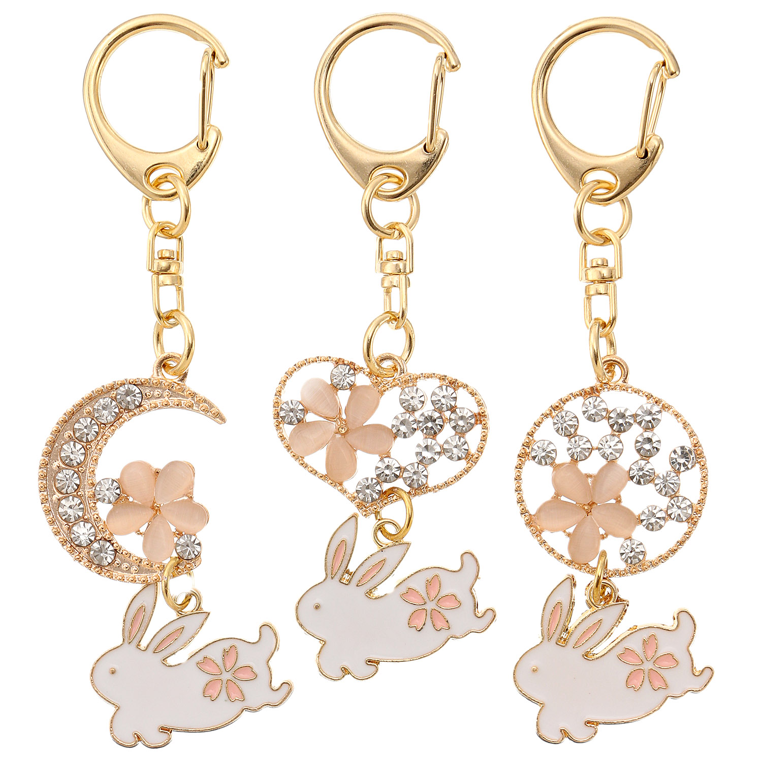 桜ろまんキーホルダー うさぎ - 画像2