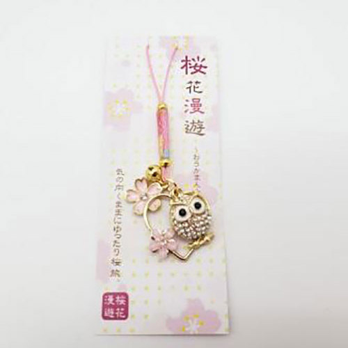 梟桜ハートリース根付