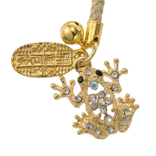 黄金福よせ御守蛙根付 - 画像2