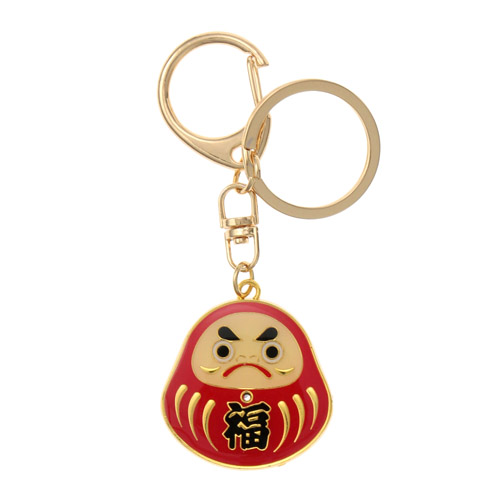ネオステンドだるまキーホルダー