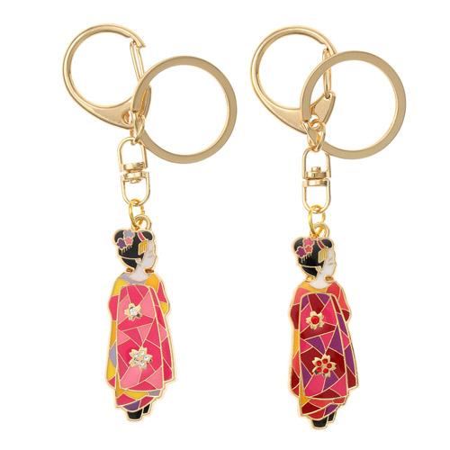 ネオステンド舞妓はんキーホルダー