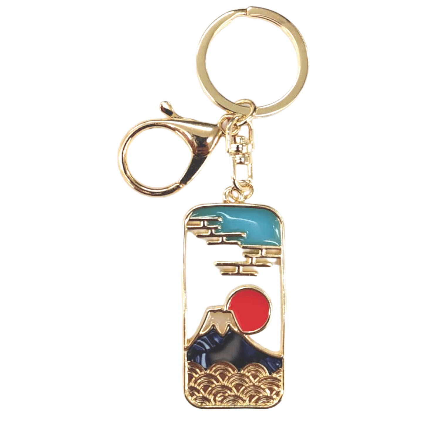 ステンドグラス風キーホルダー