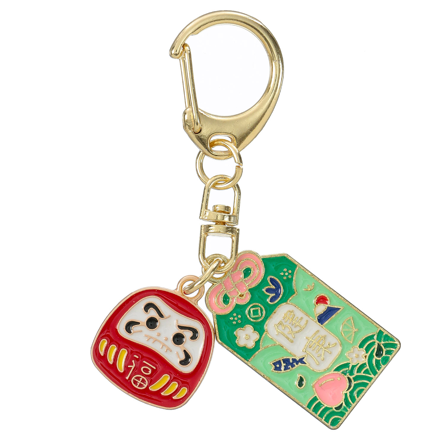 御守りキャストキーホルダー だるま - 画像2