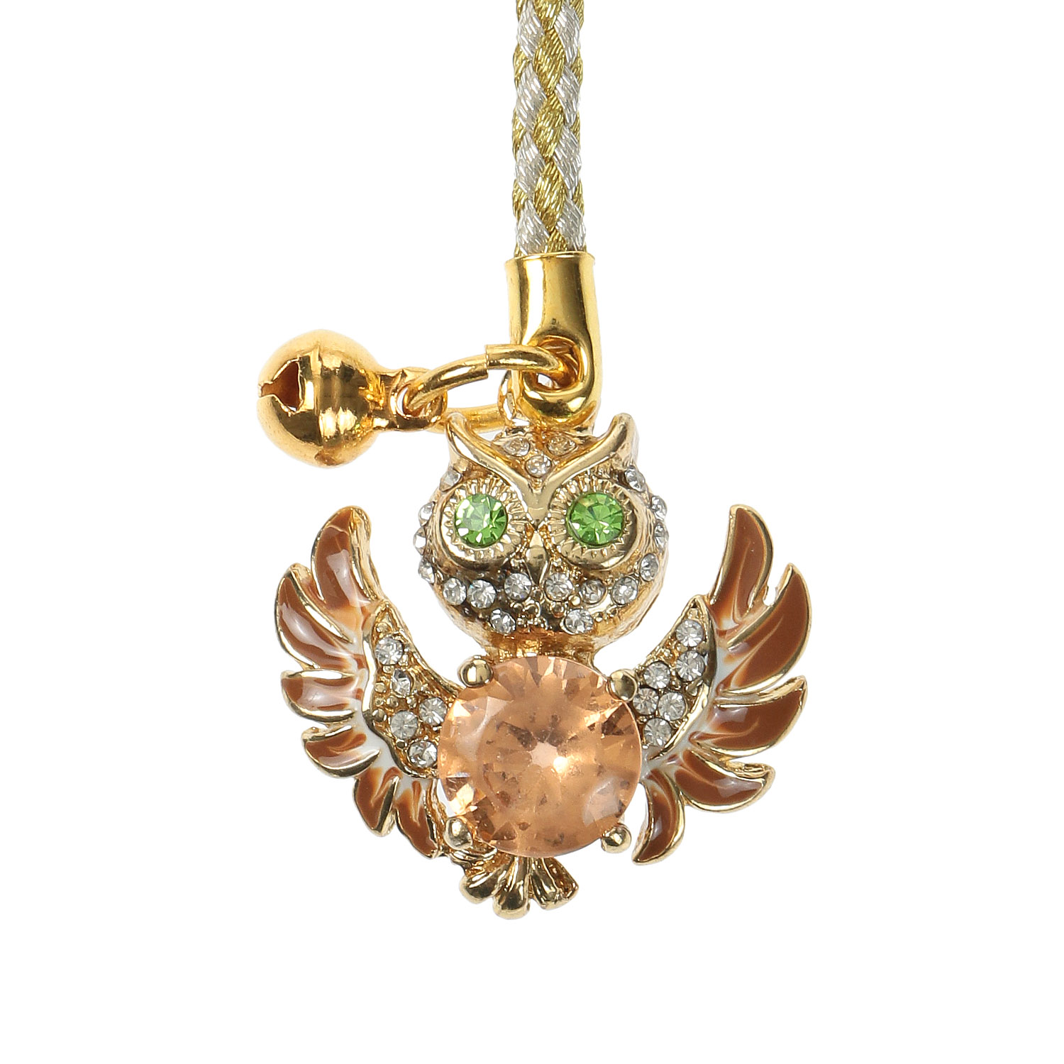 エンブレムカラーふくろう根付 - 画像2