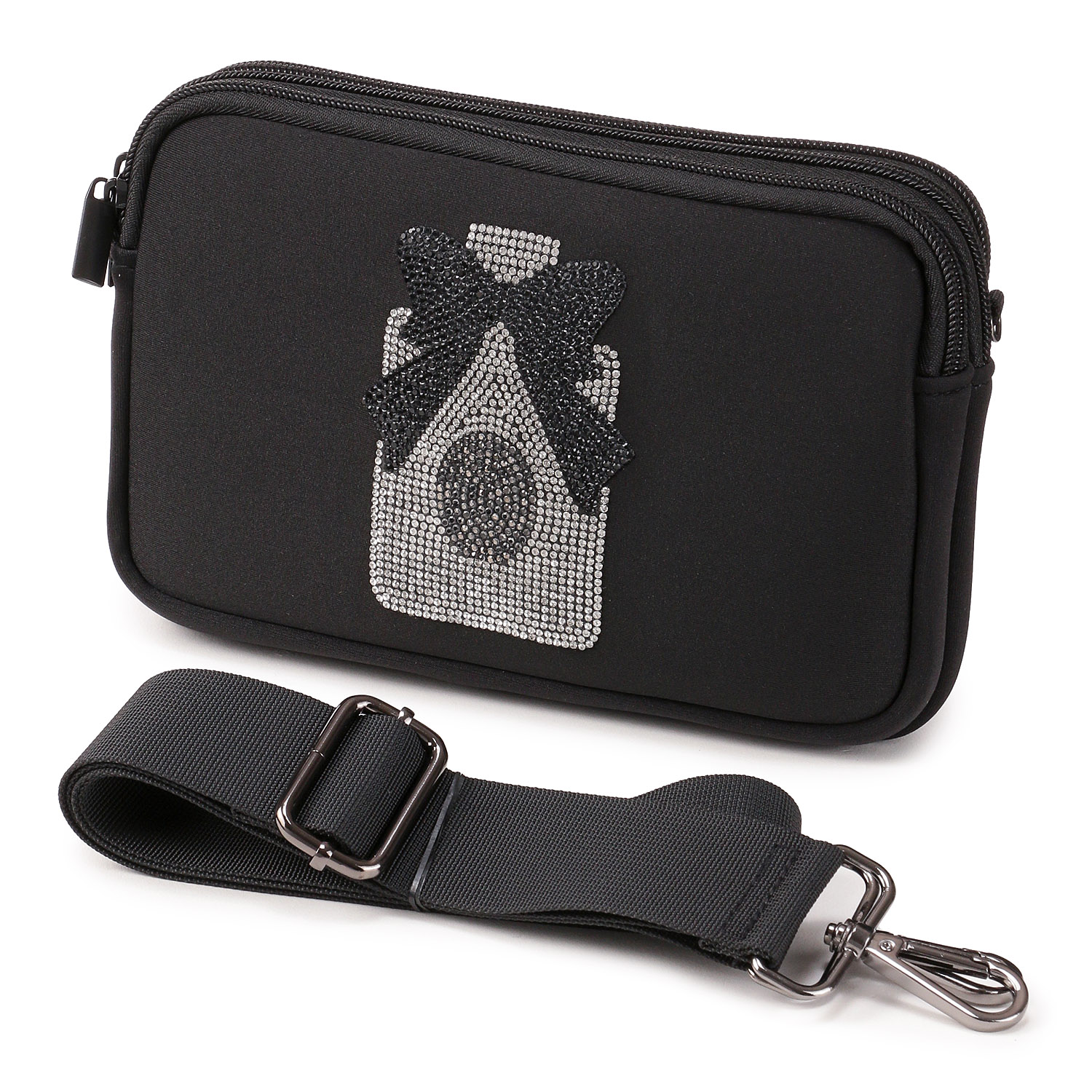 デコレーション3ファスナーポシェット - 画像7