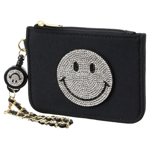 ファスナー付パスケーススマイル