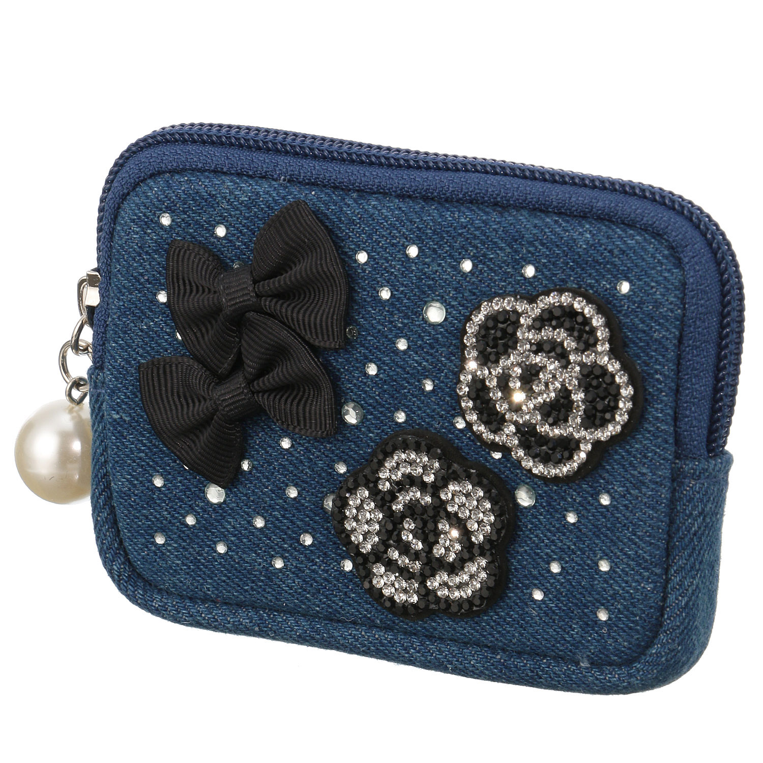 デニムミニポーチ