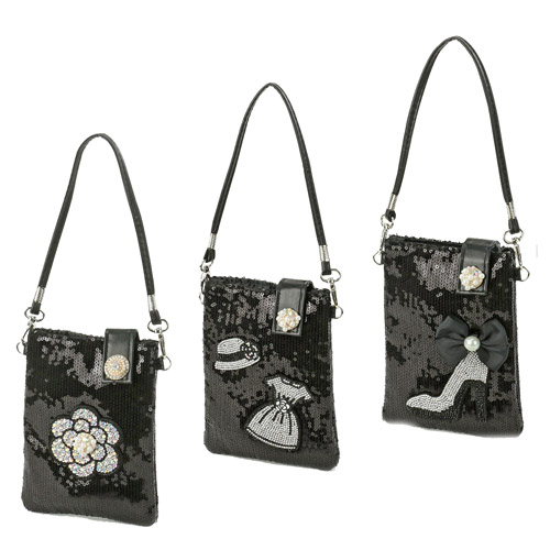 スパンコールスマホポ－チ