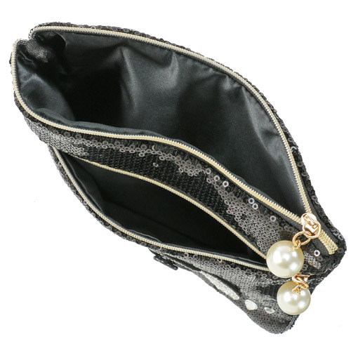 スパンコールWファスナーポ－チ - 画像4