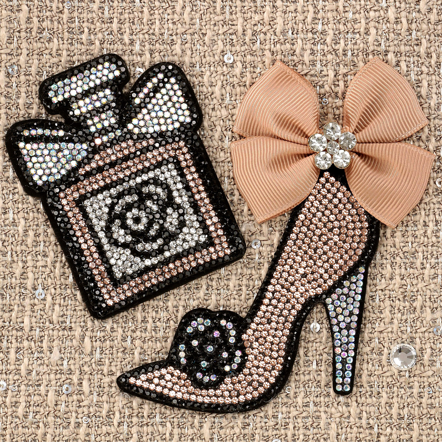 デコレーションツイードポシェット - 画像6