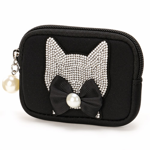 薄型ミニポーチ 猫