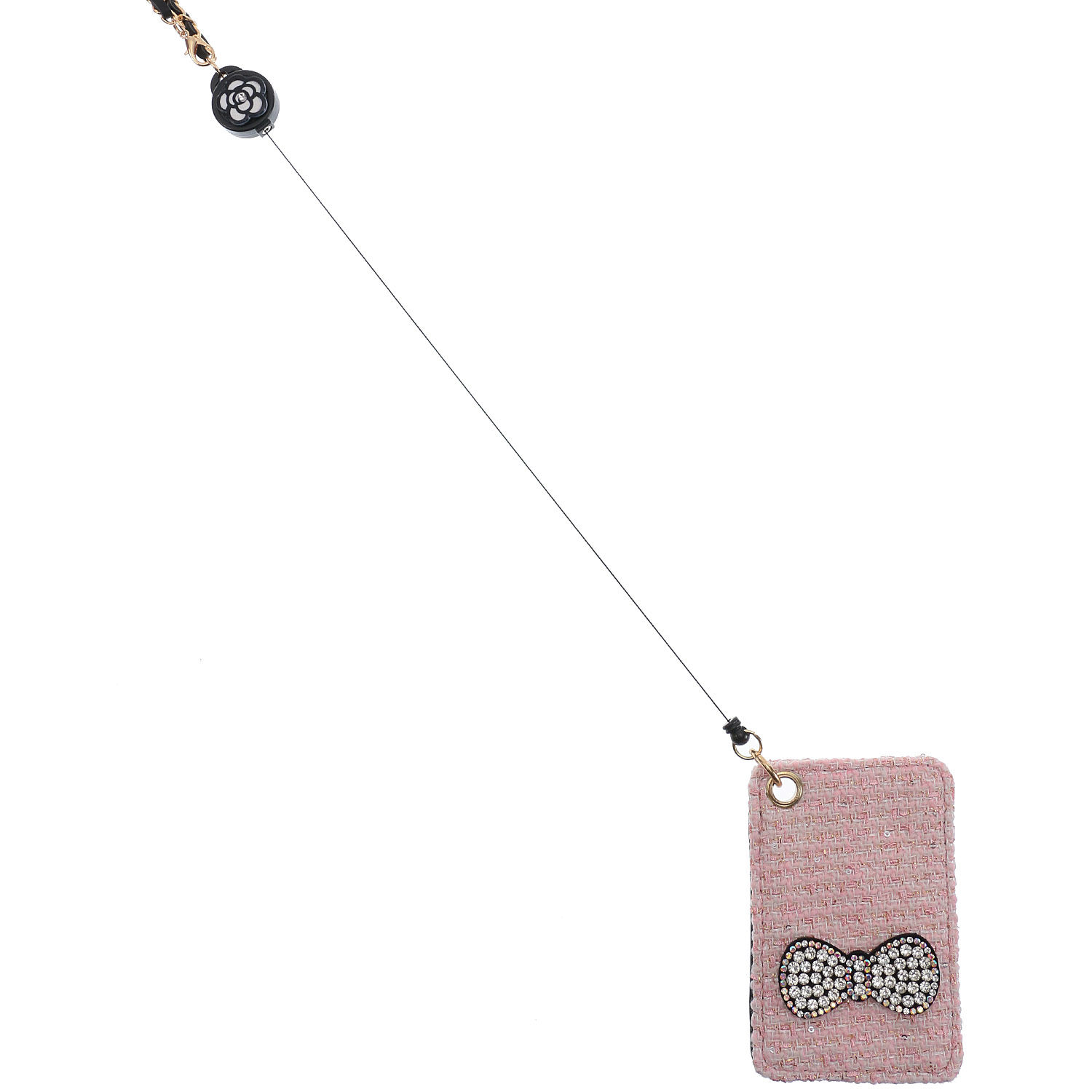 デコレーション カラフルツイードパスケース - 画像4