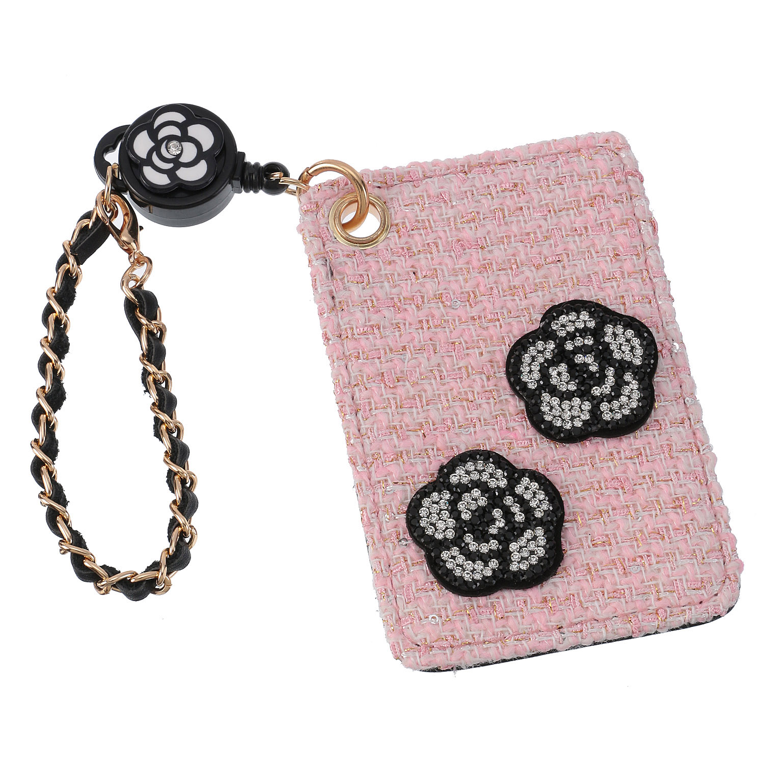 デコレーション カラフルツイードパスケース - 画像5