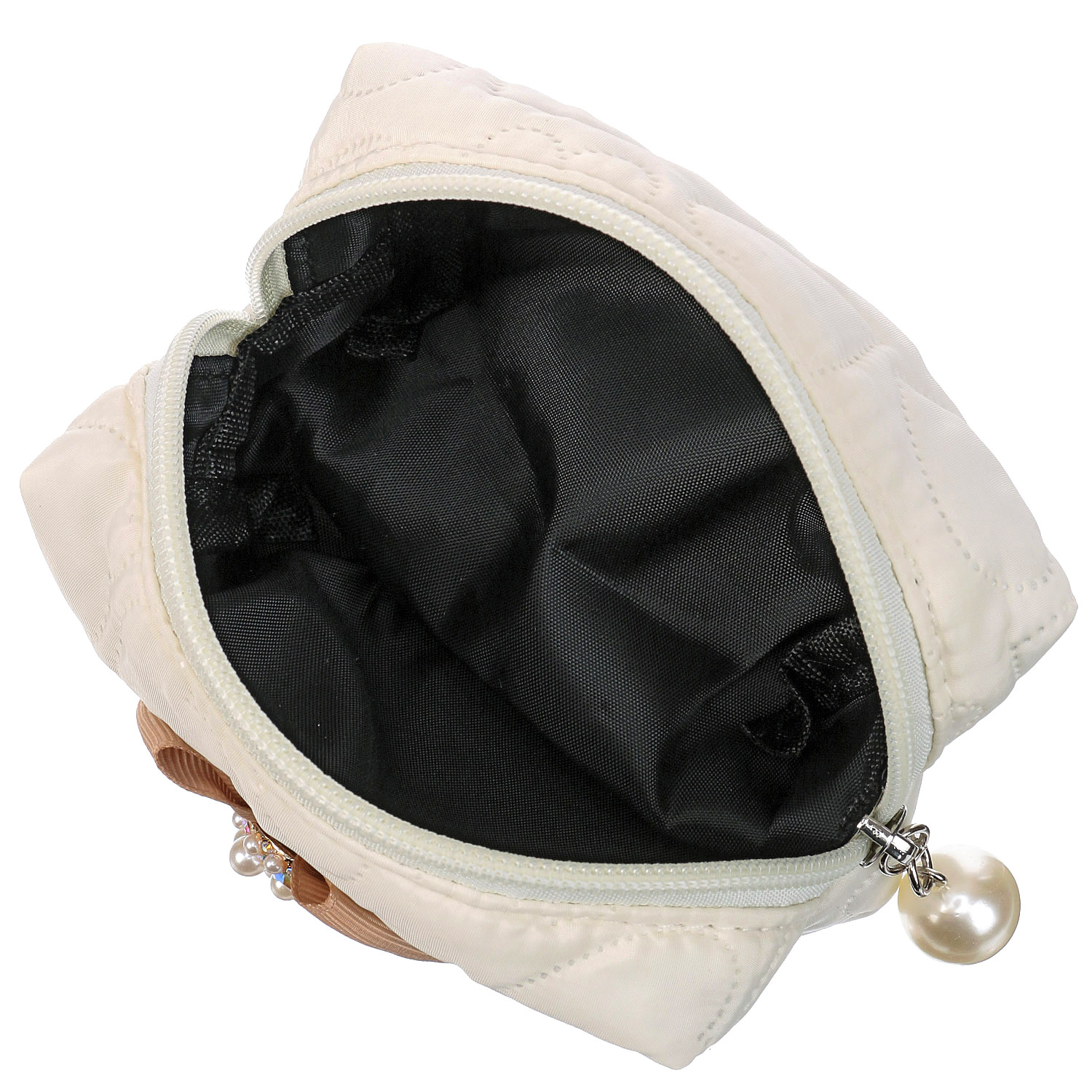 デコレーション ハート柄キルティングポーチ - 画像4