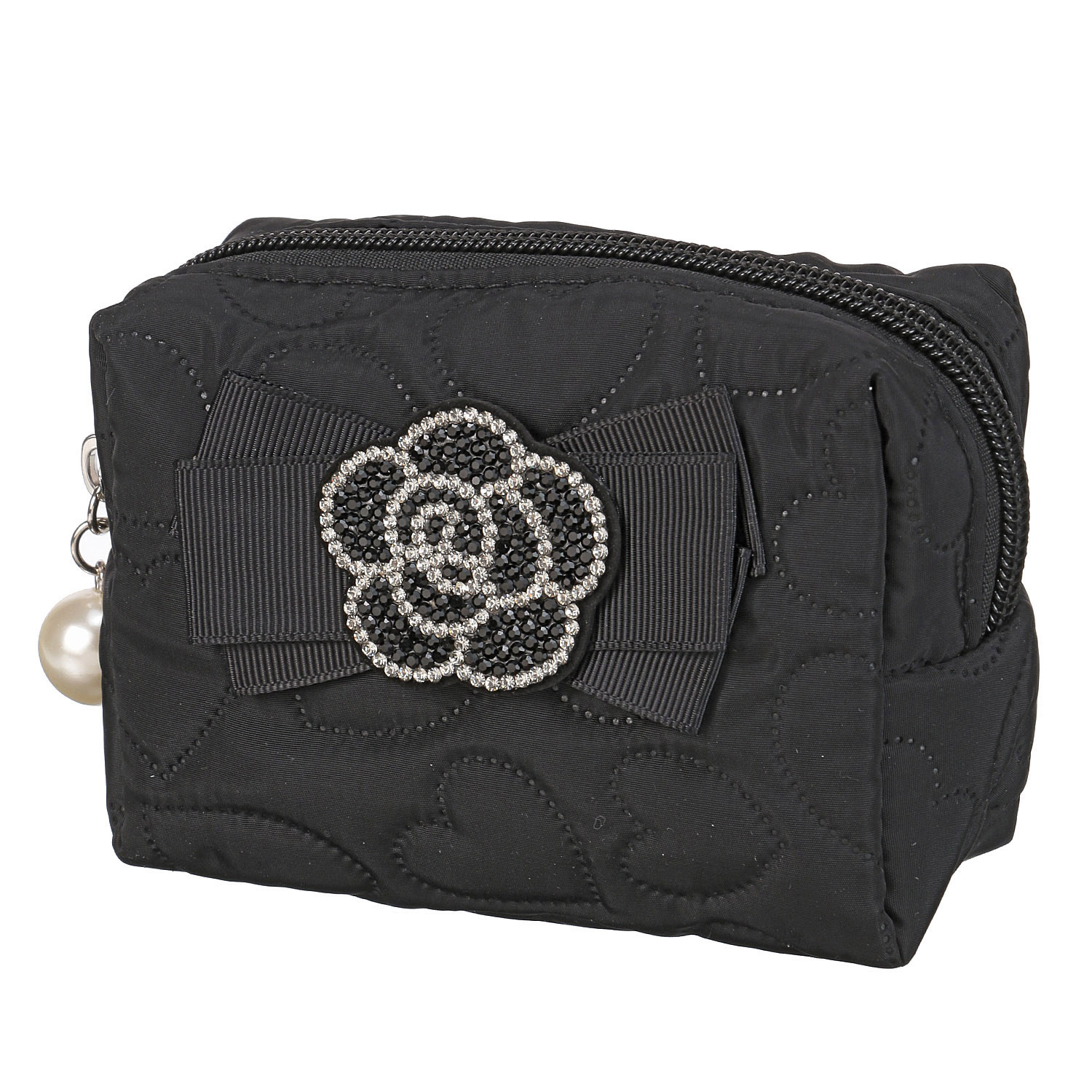 デコレーション ハート柄キルティングポーチ - 画像5