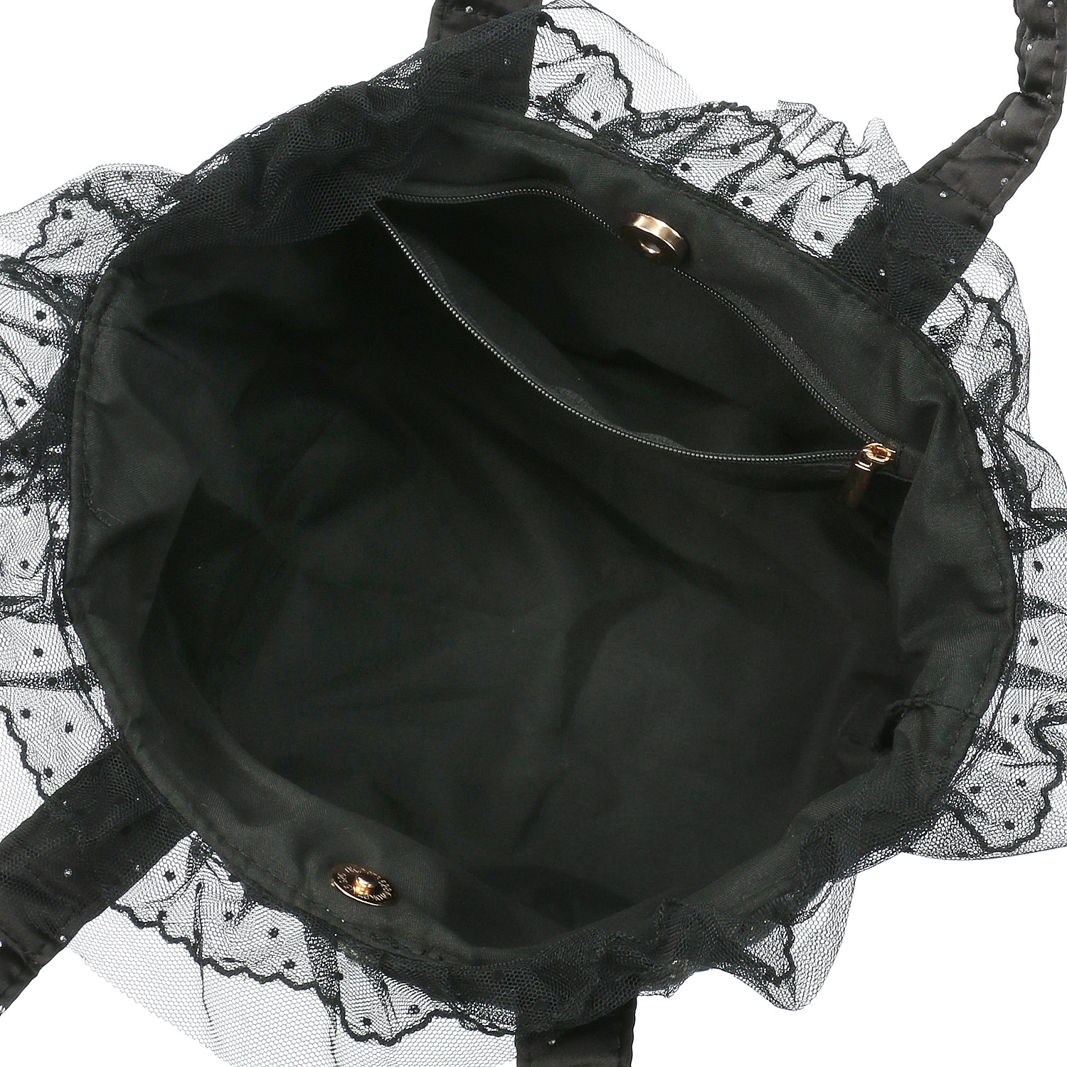 ラインストーン付きフリルバッグ - 画像5