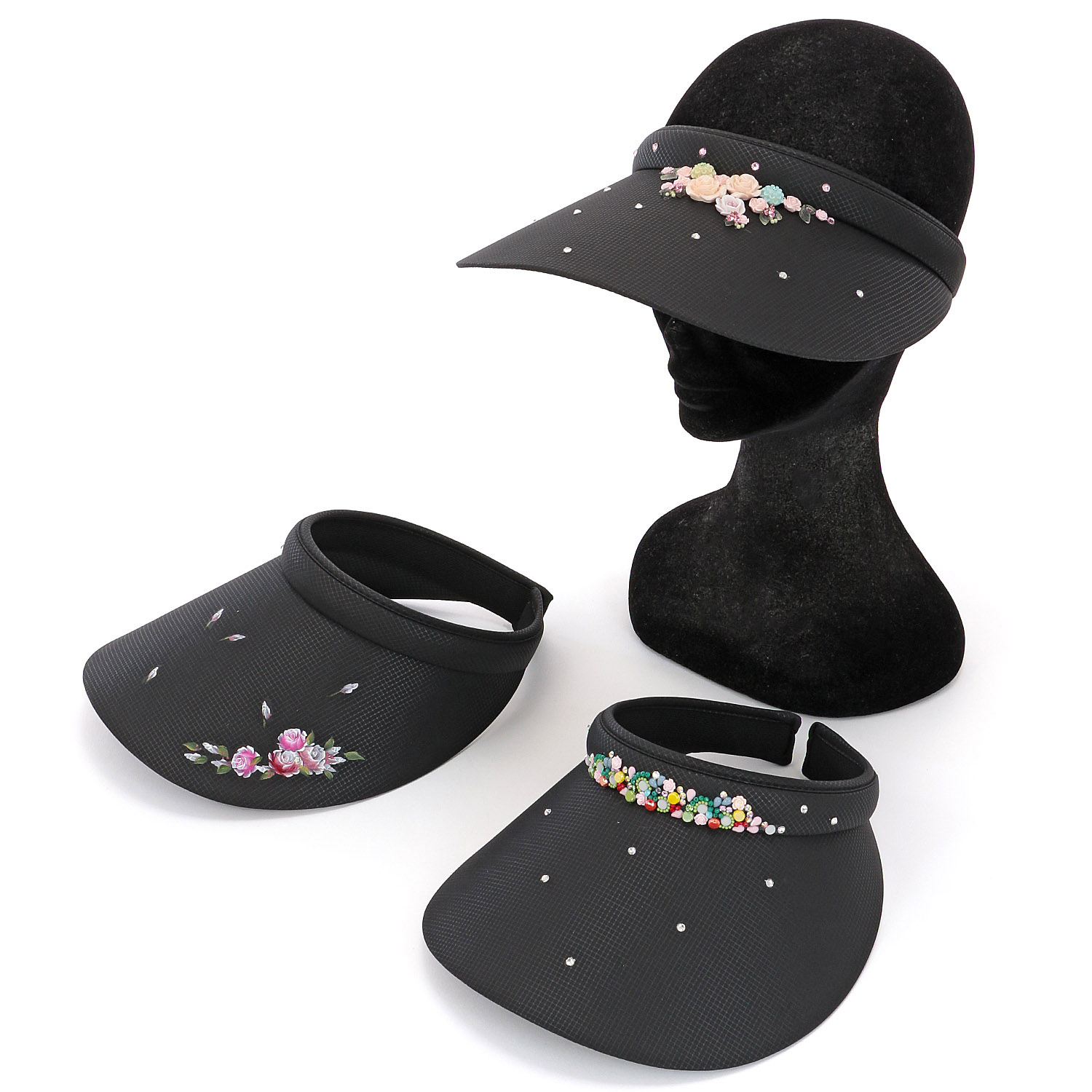 デコレーションサンバイザー