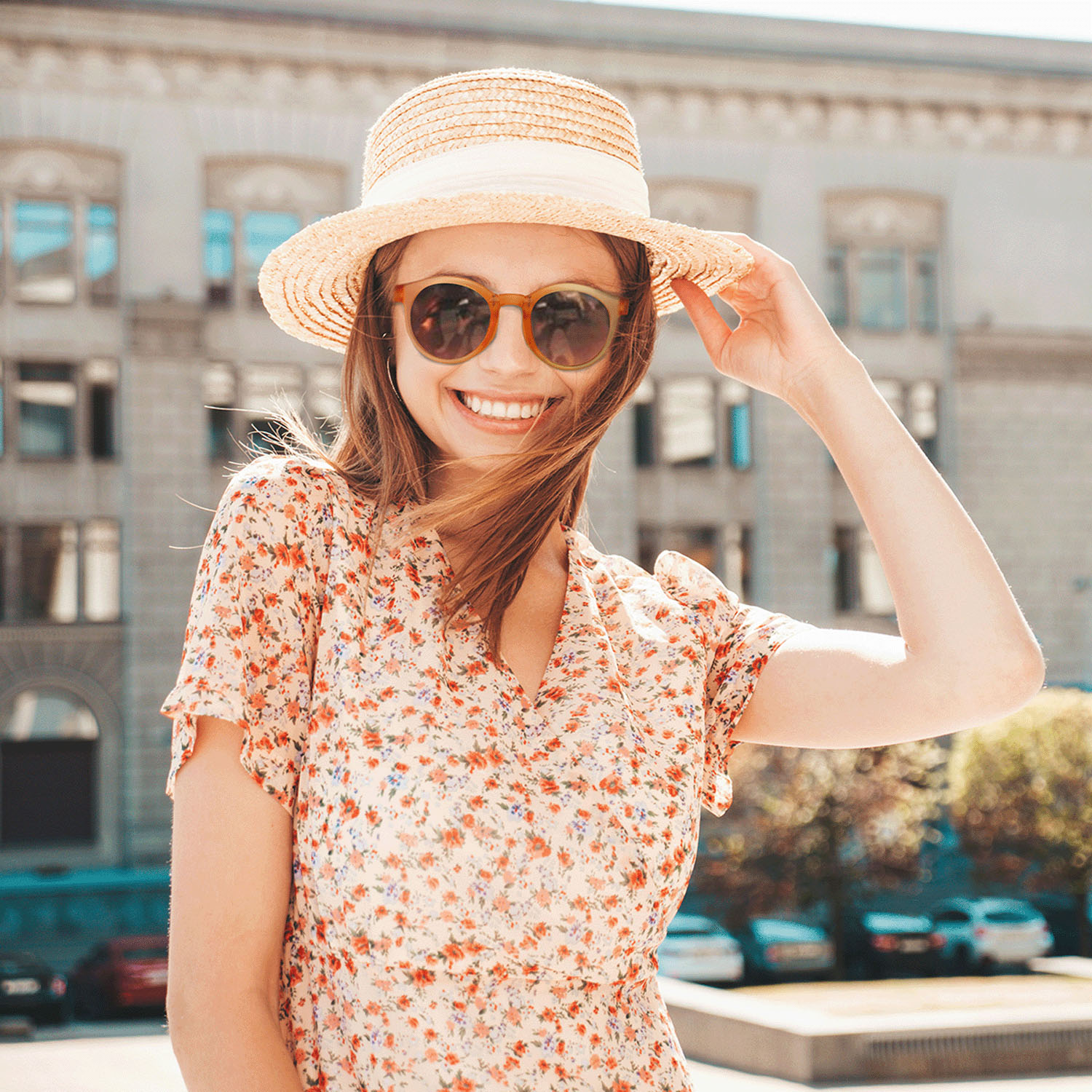 グミ調光折畳サングラス