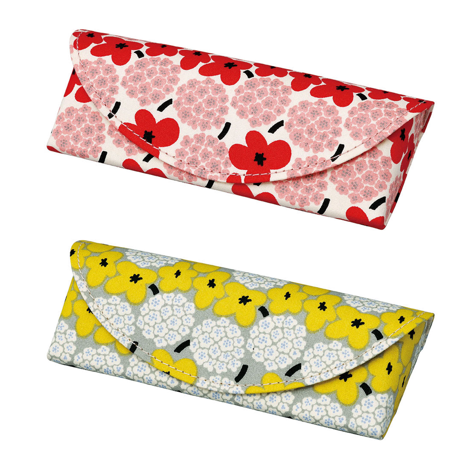 ミニブーケ柄メガネケ－ス - 画像1