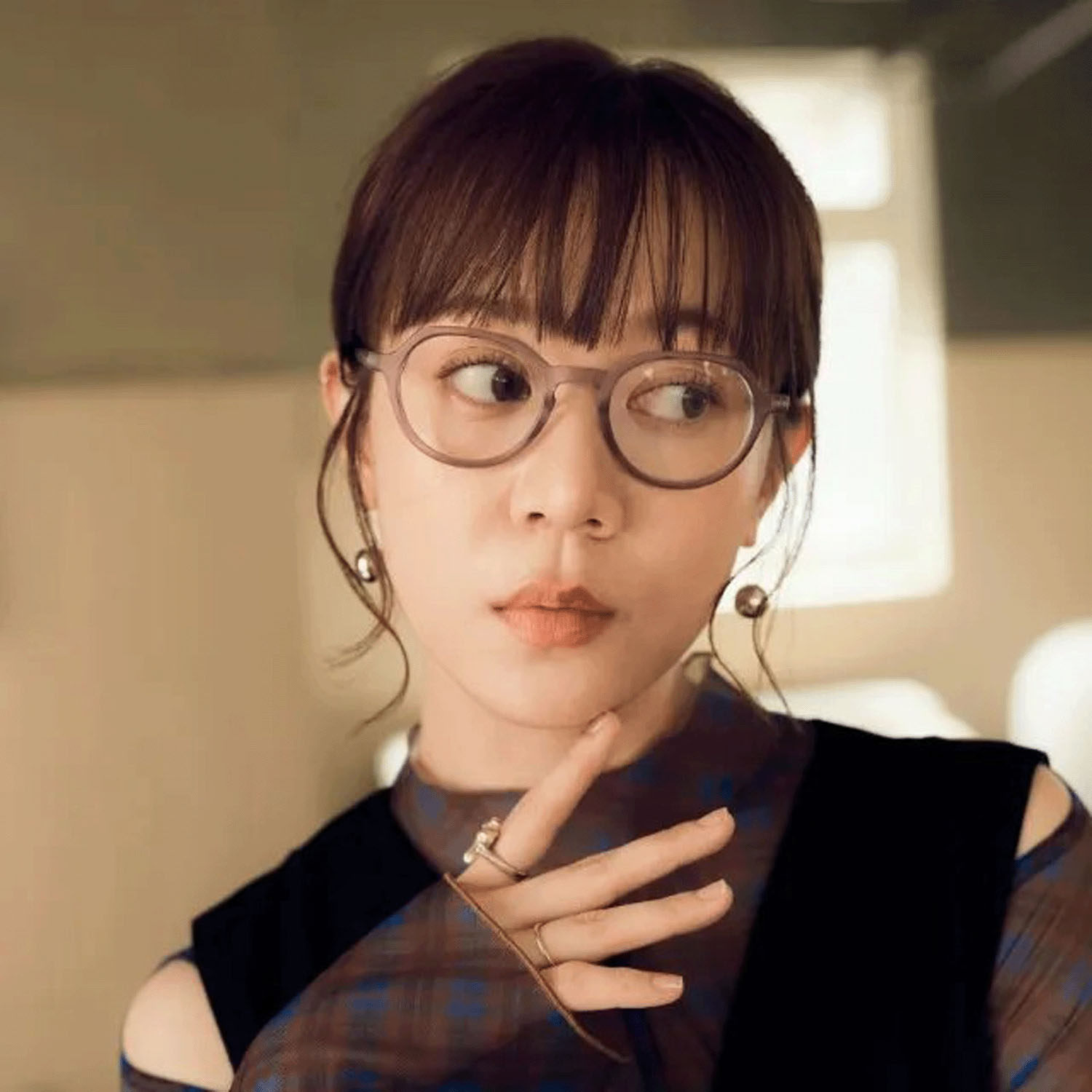 【LE FOON】Crown panto pc classic パソコングラス UV400 - 画像1