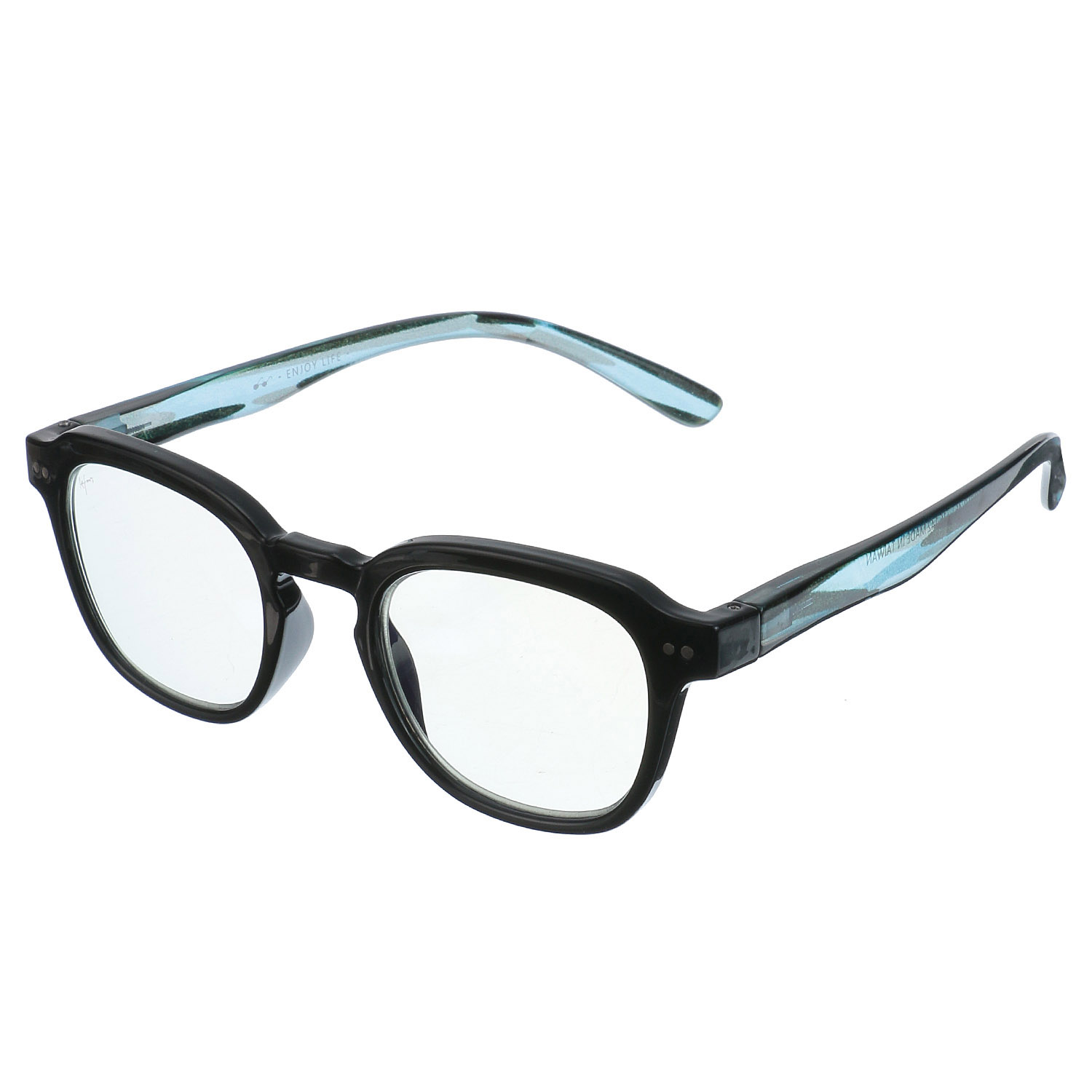 【LE FOON】Vintage crown ARリーディンググラス ブラック - 画像5