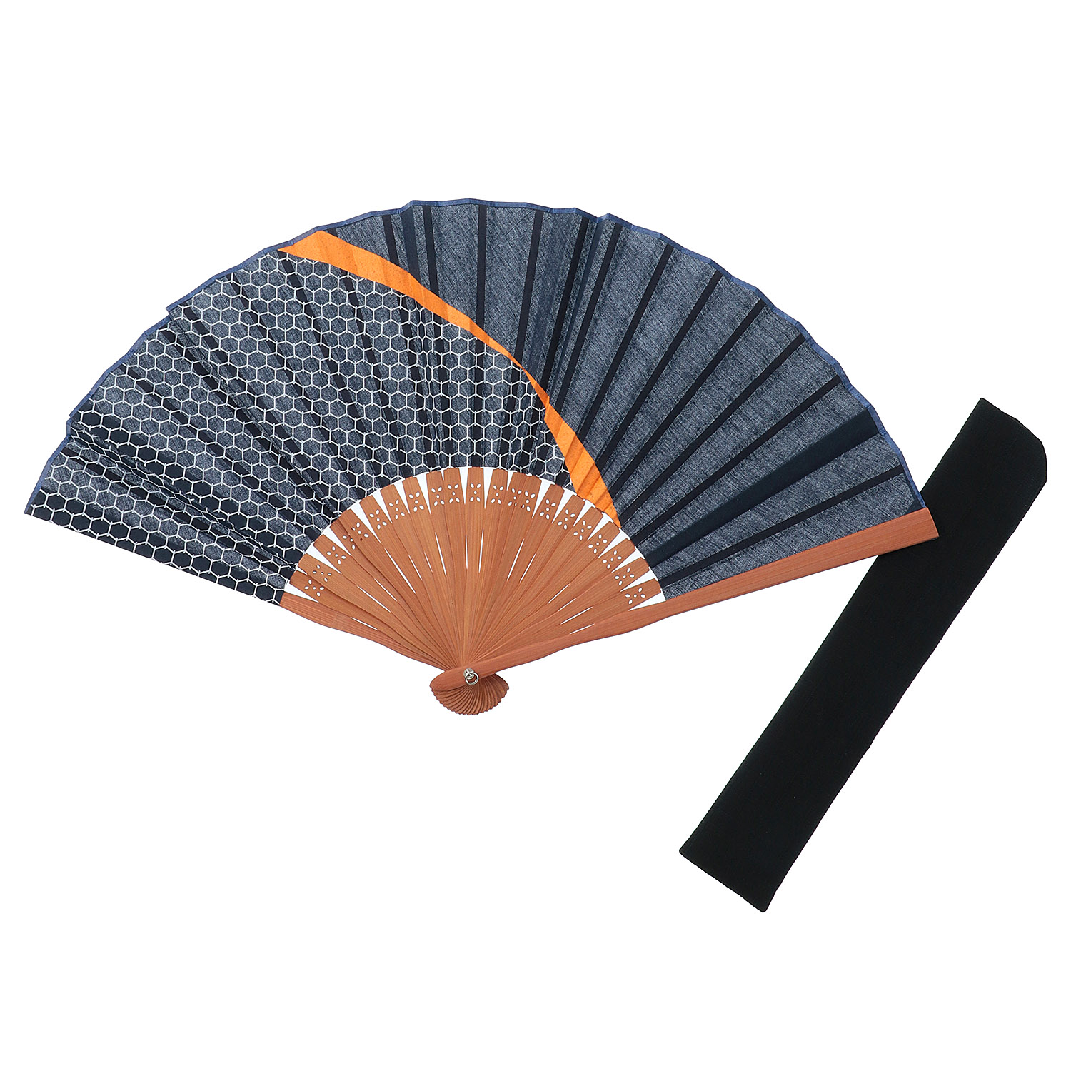 fuwa男性用扇子セット 亀甲
