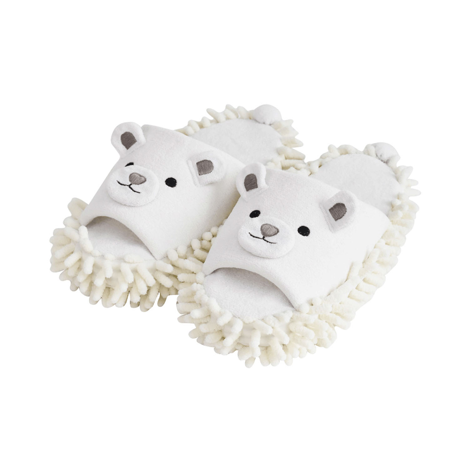 MOFUZOO．モップスリッパ夏用 シロクマ