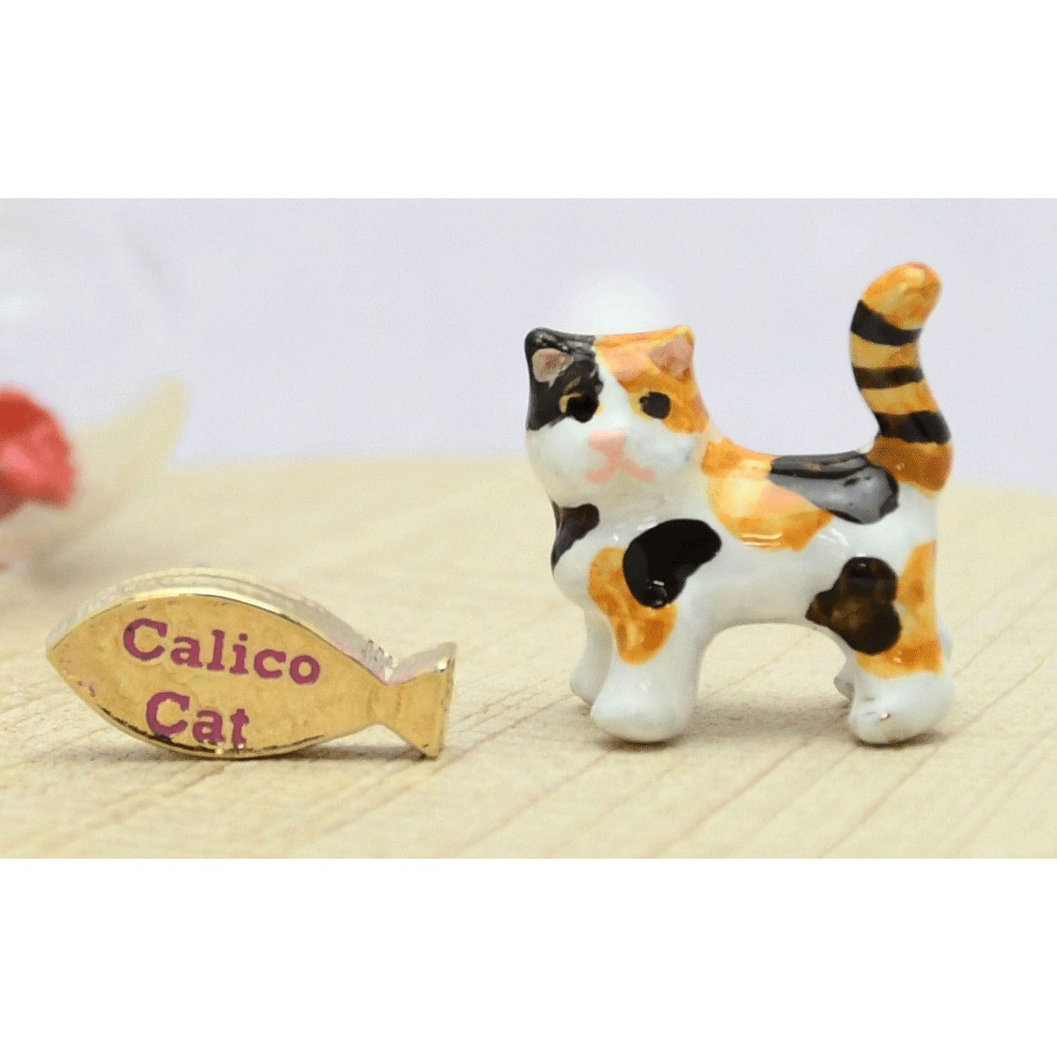 elioピアス 三毛猫