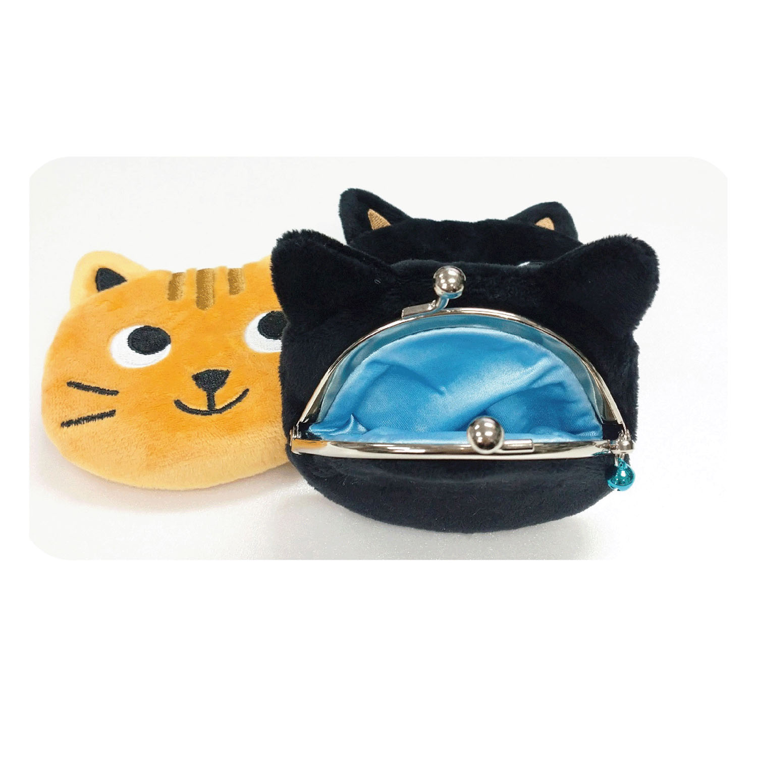 ぬいぐるみがま口 茶トラ - 画像2