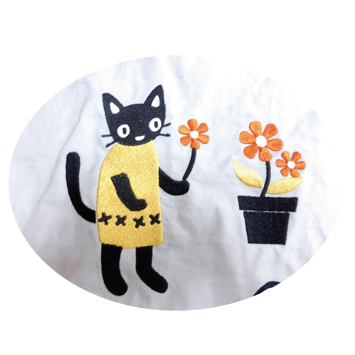 ロープバッグ Lフラワ－ - 画像2